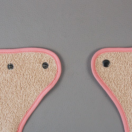 Bavoir adulte ou bavette parent 75 x 40 cm en coton absorbant tissu oeko-tex - Picture 3 of 22