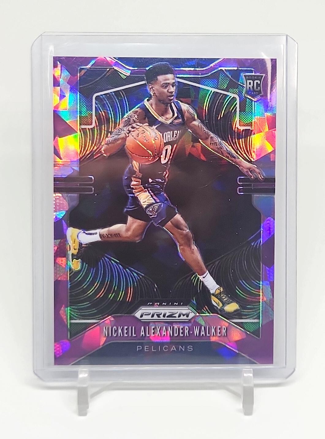 Nickeil Alexander-Walker 2019-20 Panini Prizm Purple Ice #263 ROOKIE RC /149 📈