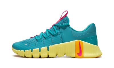Mens 10.5 - Nike Free Metcon 5 Dusty Cactus Blue Orange Pink Workout DV3949-302 Nike Free Metcon 5 Dusty Cactus Blue Orange Training Shoes  main image 4