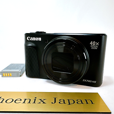 Canon PowerShot SX740 HS Compact Digital Camera with Battery Canon PowerShot SX740 HS Compact Digital Camera with Battery