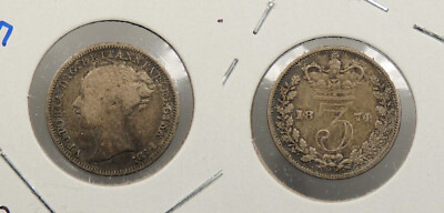 Victoria March 1999 England’s Pride GREAT BRITAIN 1874 Threepence (3 Pence) Victoria #WC95852 | eBay