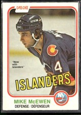 1981-82 O-Pee-Chee - Mike McEwen #215