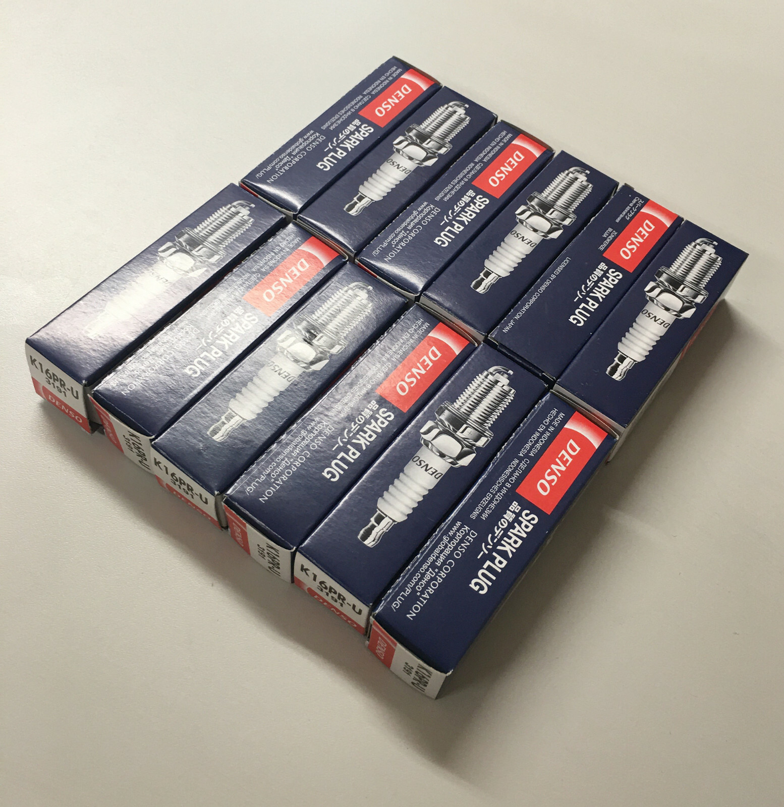 DENSO K16PR-U 3191 Spark Plugs - Set of 12 | eBay