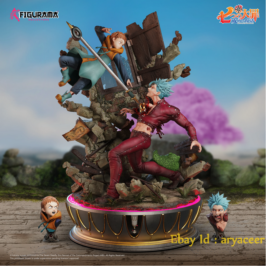 2021 Presell Figurama 1/6 Seven Deadly Sins: Ban VS King Statue