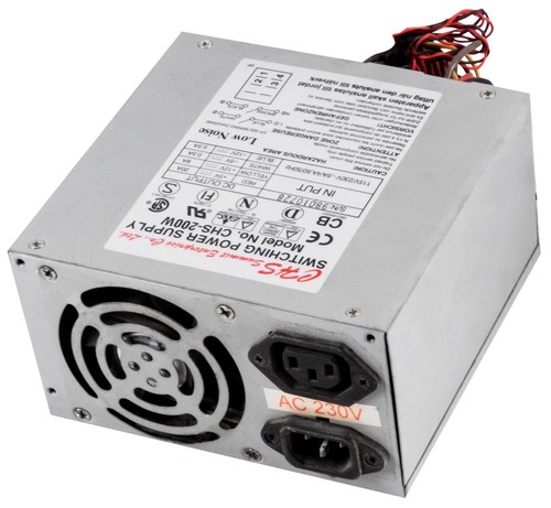 Bloc Alimentation At Ordinateur Rétro Chs CHS-200W 200WATT Aux Molex Fdd - Photo 2/3