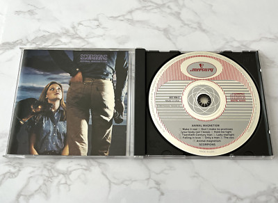 Scorpions Animal Magnetism CD EARLY PRESS! SILVER DISC! Mercury 822 556-2 M1 OOP