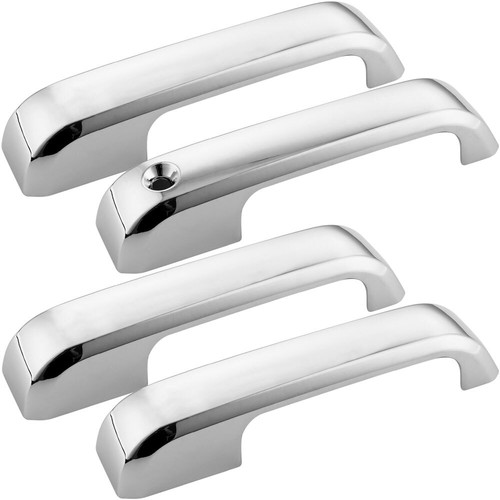 Chrome Exterior Door Handle Set - 4-Piece Kit For Ford Explorer, Mercury Mountaineer & More 9 thumbnail image