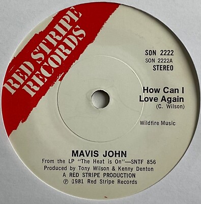 Mavis John - How Can I Love Again - 7  Vinyl Single