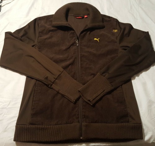 Puma BROWN Full Zip Up Jacket Women's Size M ,,RN 62200 EXCELLENT CONDITION  | eBay
