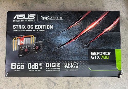 ASUS Nvidia STRIX GTX 780 OC 6GB GDDR5 – Top Zustand – Kein Mining