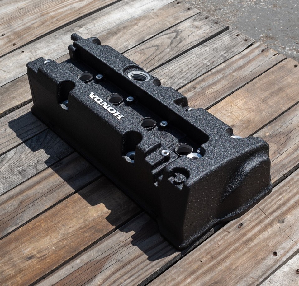 Honda K SERIES K24 K20 type r civic rsx valve cover PowderCoated ...