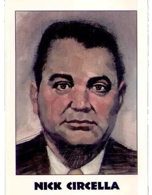1992 True Crime Series 3, G-Men and Gangsters Card #113 😎🤩 NICK CIRCELLA 😎🤩
