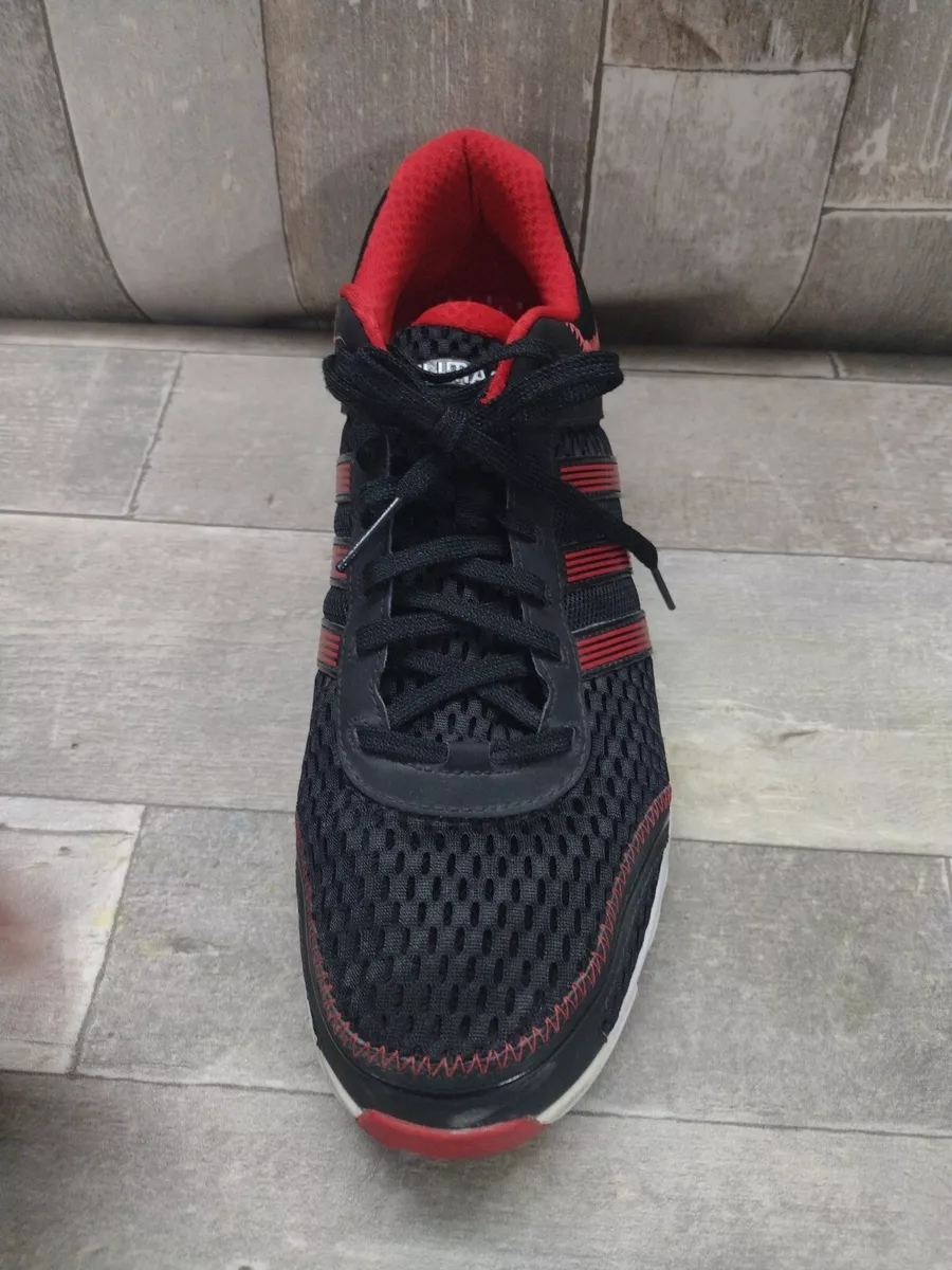 Adidas climacool running shoes red black top