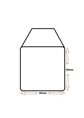 WESTGATE SUPPLIES LTD PACK OF 100 PLASTIC COIN COLLECTORS WALLETS 1.5" x 1.5"