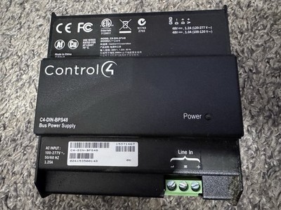 Control4 C4-DIN-BPS48 48V Bus Power Supply DIN-Rail