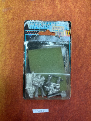 Warhammer 40k - Imperial Commander Rogue Trader Era Marneus Metal new 1987