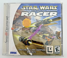 Star Wars Episode I Racer (DreamCast) CIB - Auth Good Cond Tested Ships Fast