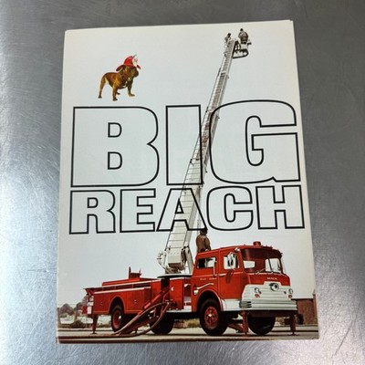 Vtg MACK Truck CF Model AerialScope Fire Fighting Apparatus Brochure 1960s