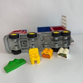 Lego Duplo Marvel Spider-Man Spider Truck & Trailer Incomplete Set 10608 READ