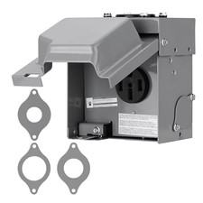 RV 50 Amp RV Power Receptacle - Durable Outlet Box Electrical Solutions -