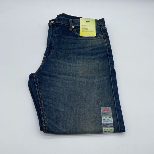Levi's Men's 510 Blue Denim 65 Pockets Flex Skinny Stretch Fit Jeans Size 38x30 - Picture 14 of 14