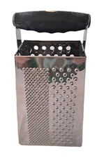 Cheese Grater Stainless Steel With Cush Handle
