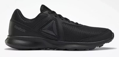 UK Größe 10,5 - Reebok Classic Quick COMFY Turnschuhe Laufen Fitness schwarz RAR