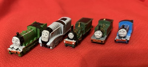 Thomas Train Rubber NO Wheels/Magnets Gullane 5 Locomotives
