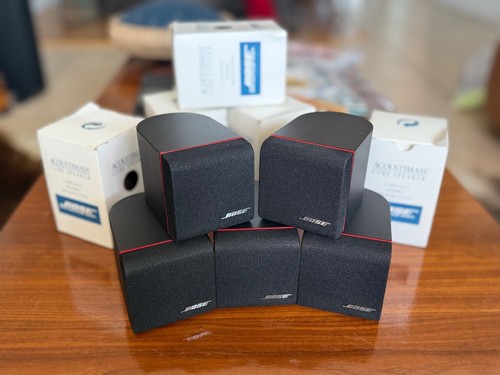 Bose Redline Single Cube Speaker Acoustimass Black Used w/Box  priced per unit