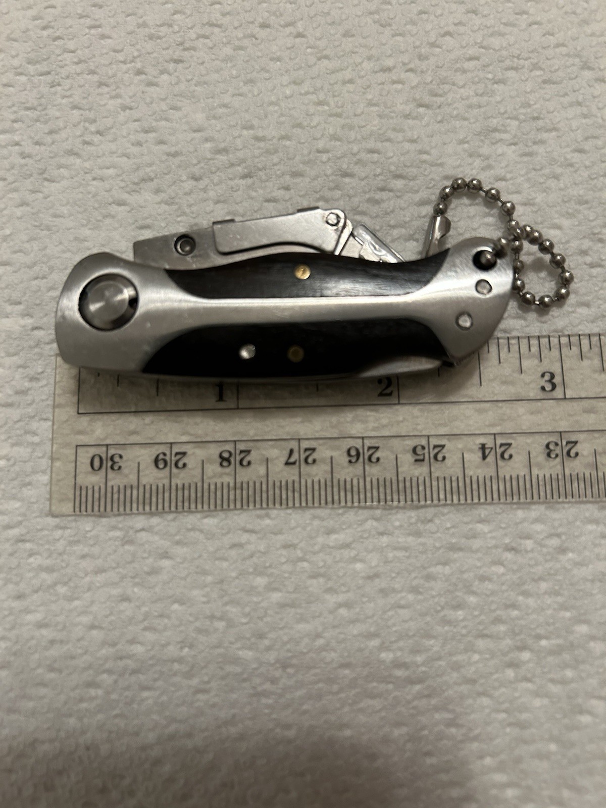 (box Cutter) Lockback Key Chain Mint Cond