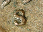 HIGH GRADE MINT ERROR 1950-S  LINCOLN WHEAT CENT RPM#17  XF