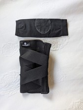 Kniebandage, NEU, Meniskus, flexibeler Klettverschluss, mit Schützstrumpf