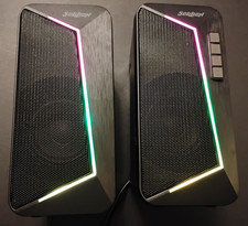 Soulion R40 RGB USB Bluetooth Speakers - Tested Working