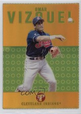 2003 Topps Pristine Gold Refractor Die-Cut 35/69 Omar Vizquel #84 4f5