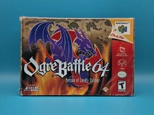 Ogre Battle 64: Person of Lordly Caliber (Nintendo 64) CIB, Tested & Working
