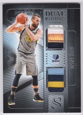 2024-25 PANINI SILHOUETTE MARC GASOL DUAL MATERIALS GAME-WORN JERSEY PATCHES