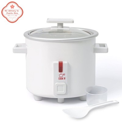 Small Rice Cooker, 1.5 Quart Mini Non-Stick Coated Insert Food Steamer new