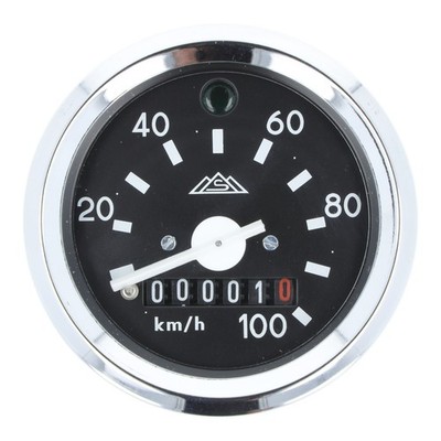 Tachometer MMB für Simson S51 S50   100km/h, Ø60mm mit Simson Logo