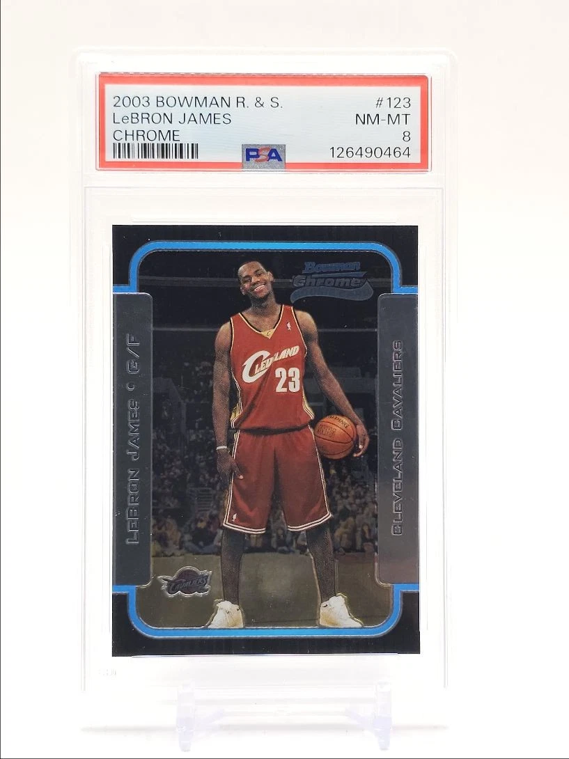 Bowman LeBron James Basketball Sports Trading Cards & Accessories