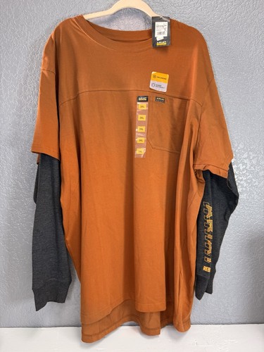 NWT ARIAT Rebar Workman Logo Long Sleeve T-Shirt Size 3 XL