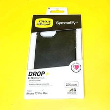 OTTERBOX SYMMETRY+ SERIES DROP+ MAGSAFE CASE BLACK ULTRA-THIN IPHONE 12 PRO MAX