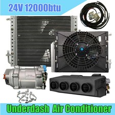 24v Underdash Air Conditioning Conditioner 12000btu Cool Ac Kit For Bus Rv Truck