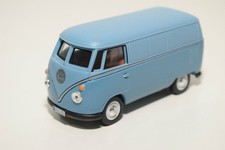 SCHUCO VW VOLKSWAGEN TRANSPORTER T1 VAN BUS BLUE VN MINT CONDITION