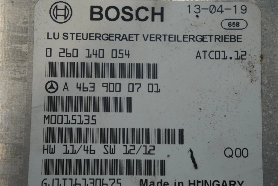 Transfer Case Computer Control Module 4639000701 Mercedes G550 G500 W463 2009-18 - Image 4 of 4