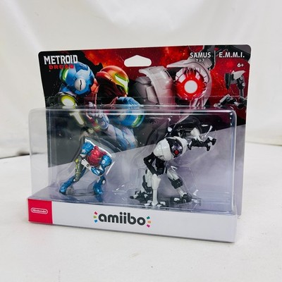 Nintendo amiibo Metroid Dread - Samus and E.M.M.I. Figures - Sealed