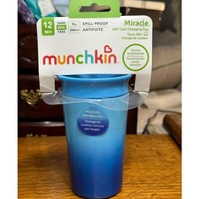 Munchkin Miracle 360 Color Changing Sippy Cup, 9 Oz, Blue