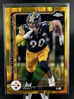 2025 Topps Chrome Football Gold Lava Refractor T.J. Watt #258