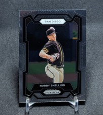 Robby Snelling Prospect Rookie 2024 Prizm Baseball Card #80 San Diego Padres