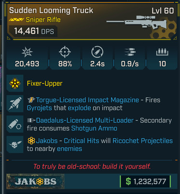 Borderlands 4 OP TRUCK SNIPER 146% CRIT TORGUE IMPACT SHOTGUN AMMO