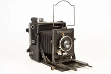 Graflex Pre Anniversary Speed Graphic 4x5 Large Format Camera with Tessar 135mm